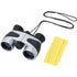 Binoculars. 4 x 30 magnification., black/silver