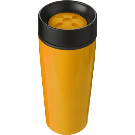 Travel mug (450ml), orange