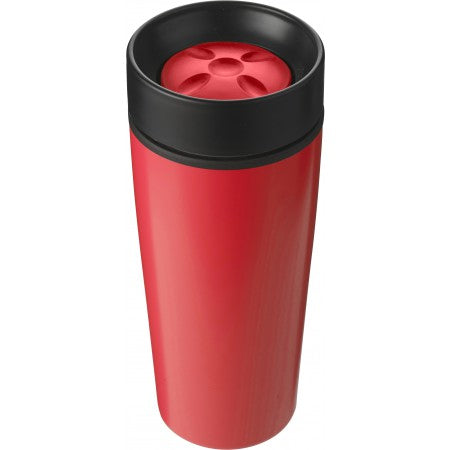 Travel mug (450ml), red
