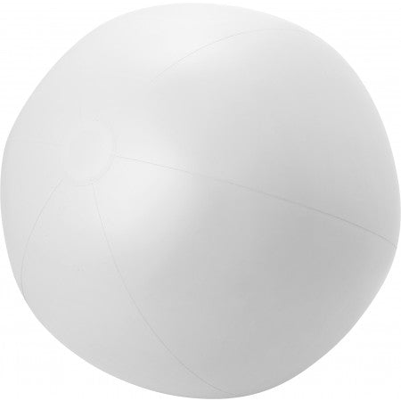 Large PVC  beach ball., white