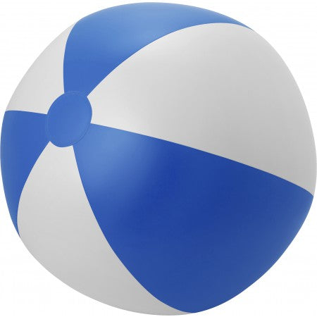 Large PVC  beach ball., blue/white