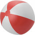 Large PVC  beach ball., red/white