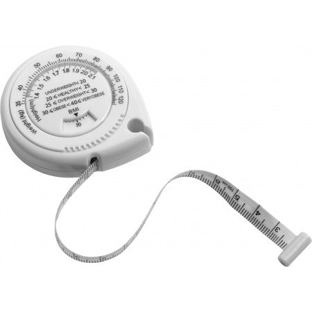 Body mass indicator tape (BMI) 1.5m, white