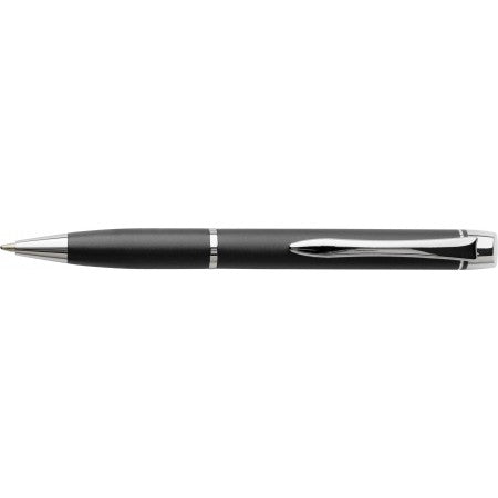 Metal twist action ballpen., black