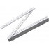 Folding ruler, 2 meters., white