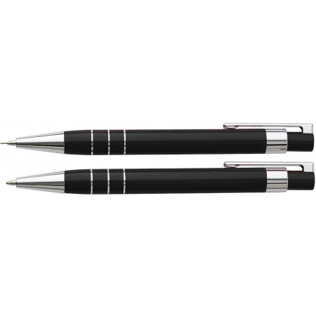 Writing set, black