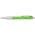 Plastic ballpen with blue ink., lime