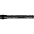 Telescopic aluminium flash light, black