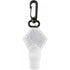 Plastic translucent whistle, white