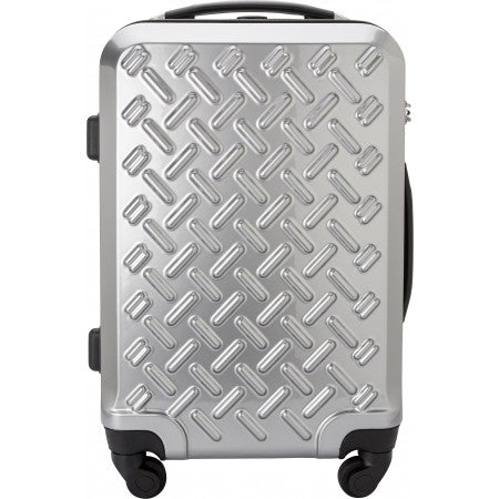 PC/ABS matt silver trolley., silver