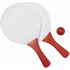 Wooden bat and ball set, red