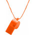 Plastic whistle, orange