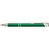 Aluminium ballpen with UV coating, green