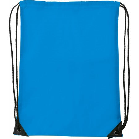 Polyester (210D) drawstring backpack, cobalt blue