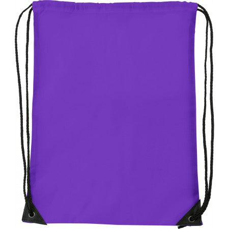 Polyester (210D) drawstring backpack, purple