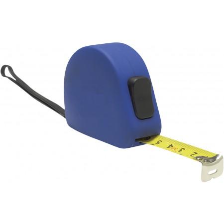 5m Tape measure, cobalt blue - BRANIO
