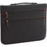 A4 Zipped nylon portfolio, black - BRANIO