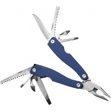 Large steel multi tool, blue
