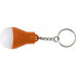Light bulb key holder, orange