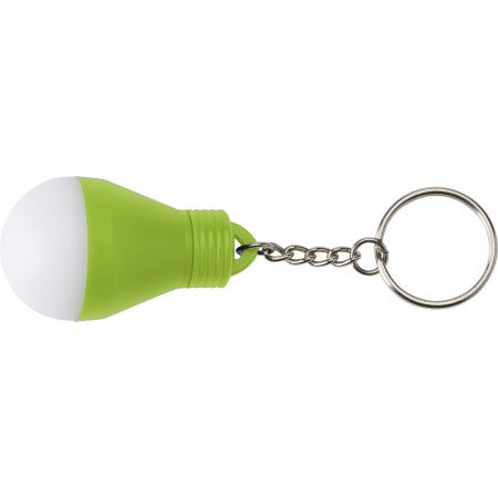 Light bulb key holder, lime