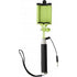 ABS telescopic selfie stick, lime - BRANIO