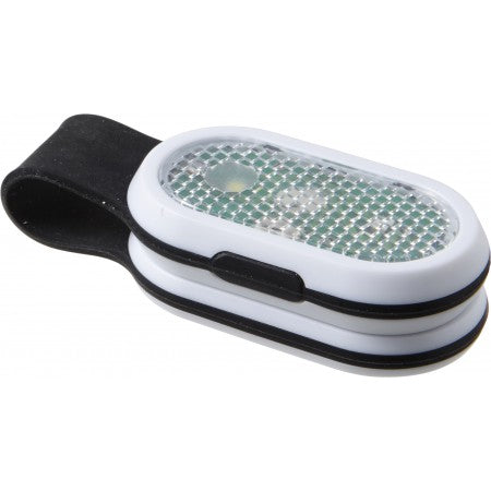 Safety light with powerful COB LED lights, black