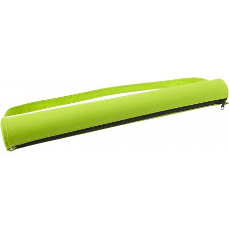 PP with nonwoven foldable beach mat, lime