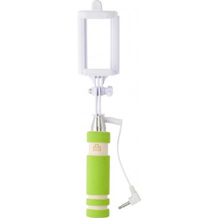 ABS telescopic selfie stick, lime - BRANIO