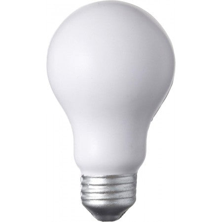 PU foam anti stress light bulb, white