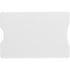 Plastic card holder with RFID protection, white