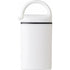 Plastic light with 2 LED lights and hook, white