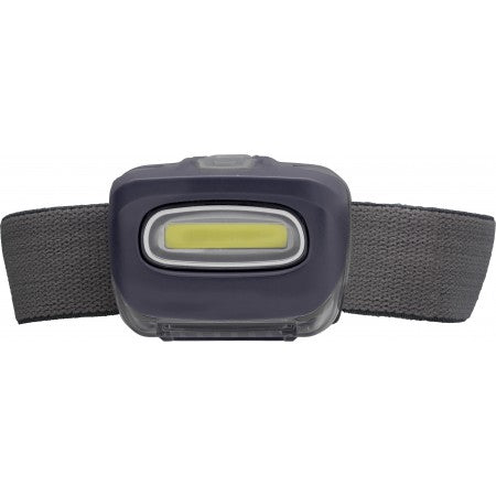Head light with powerful 8 COB LED lights, black