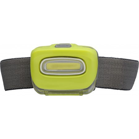 Head light with powerful 8 COB LED lights, lime
