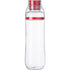 Plastic drinking bottle (750ml), red