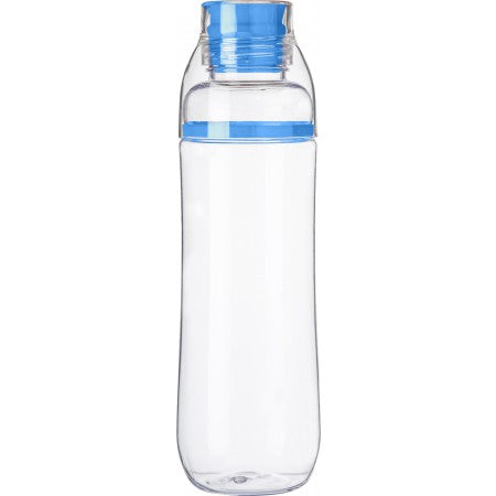 Plastic drinking bottle (750ml), light blue