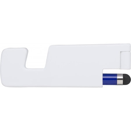 Plastic foldable mobile phone holder, blue