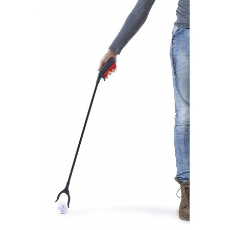 Steel pick up and reaching tool (83 cm), black