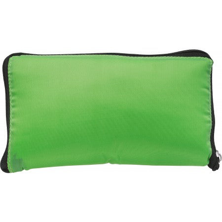 Polyester (210D) foldable cooler bag, lime