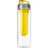 Drinking bottle (650 ml) with fruit infuser, yellow