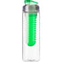 Drinking bottle (650 ml) with fruit infuser, lime