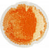 Round plastic hot/cold pack, orange