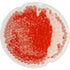 Round plastic hot/cold pack, red
