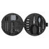 Twenty five piece toolset., black/silver