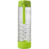 Glass drinking bottle (590ml), lime