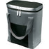 Polyester (420D) cooler bag for six bottles, black/silver