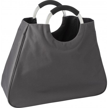 Polyester (320-330gr) shopping bag, grey