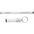 Plastic laser pen and presenter with receiver, white