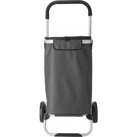 Polyester (320-330) cooler, shopping trolley, grey