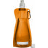 Foldable water bottle (420ml), orange
