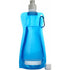 Foldable water bottle (420ml), light blue
